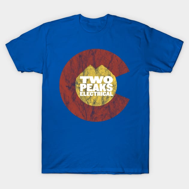 Two Peaks T-Shirt by 5ivecanons